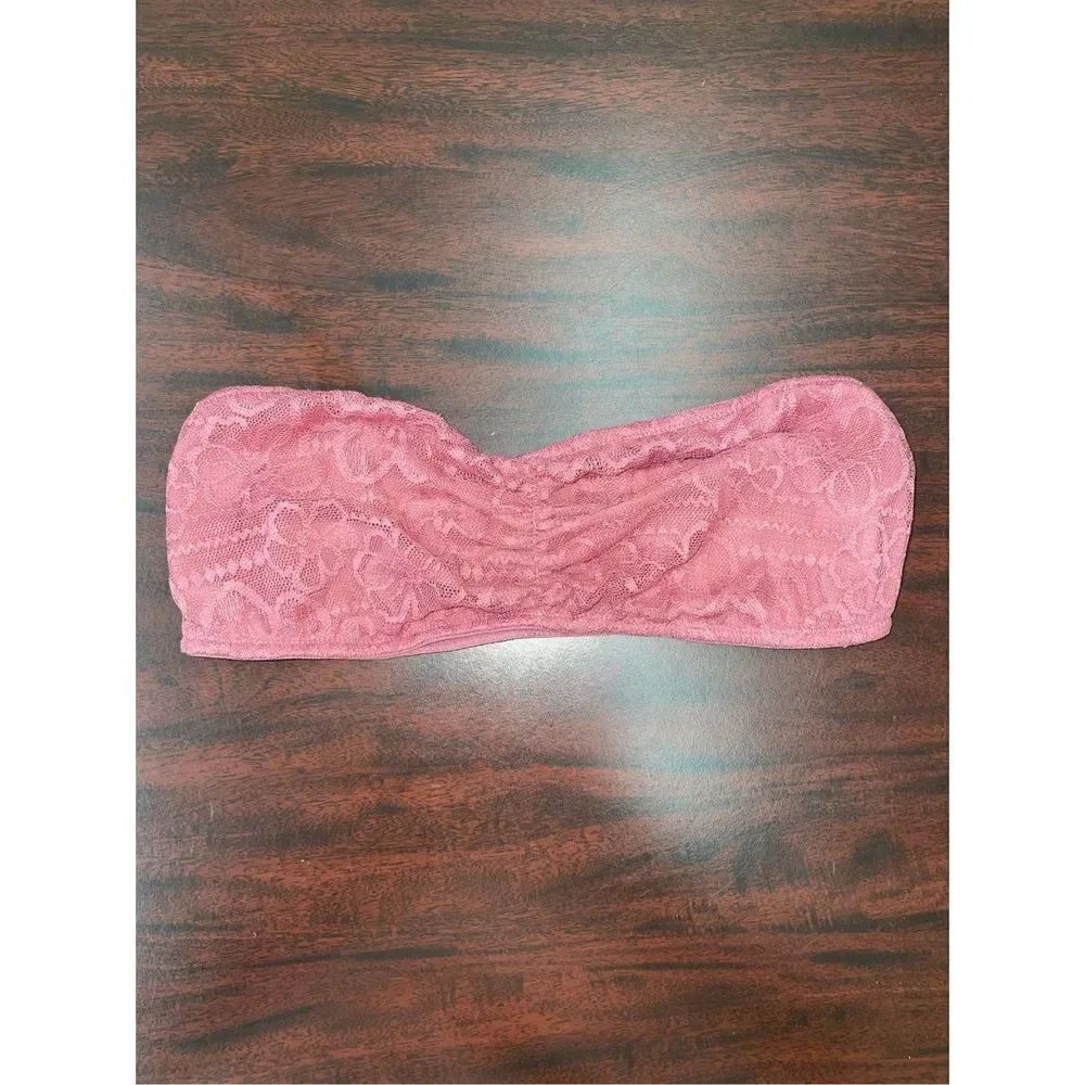PINK Victoria’s Secret Lace Bralette in Blush- Size Small